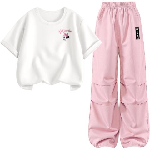 Disney Kids Casual Sportswear Crew Neck Thin