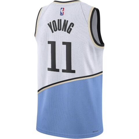 Nike Dri Fit FW24 Trae Young Basketball Jersey Men’s White