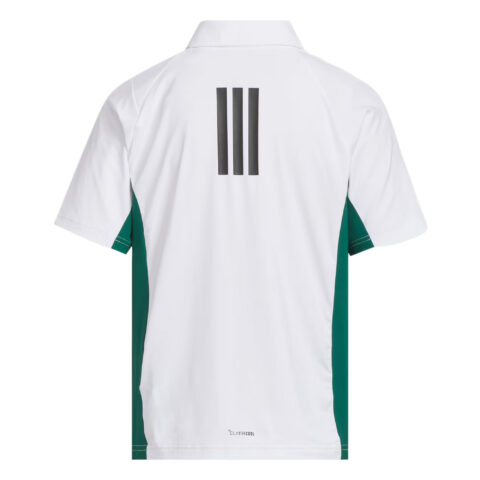 Adidas Casual Sportswear SportswearClimacool 2 Piece Set White Forest Green Children Aged 3 7 Years Old