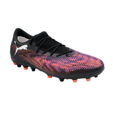 PUMA FUTURE 8 MATCH Soft And Comfortable Soccer Shoes Unisex Purple Black