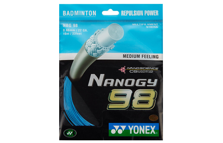 YONEX Badminton Racket Strings Unisex NBG98CH 2 Pack