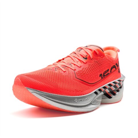 XTEP Low top Carbon Plate Marathon Training Race Running Shoes Men’s Super Orange Black