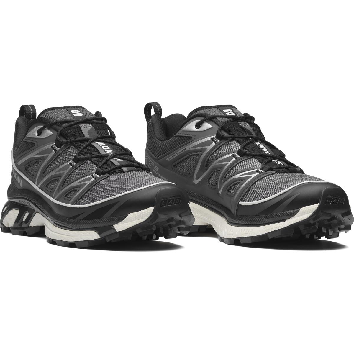 SALOMON XT 6 Low top Outdoor Shoes Unisex Gray Black