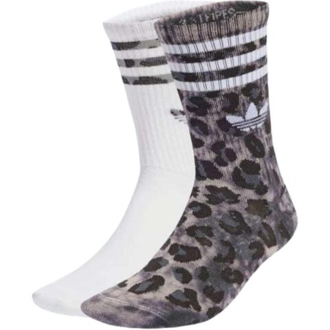 Adidas Originals Leopard Crew Socks 2 Pairs