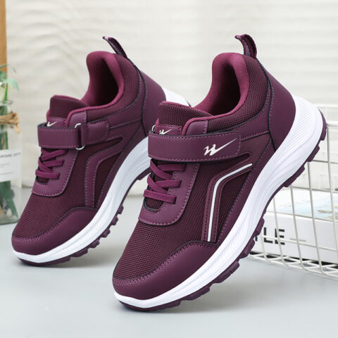 DOUBLE STAR 88 Elderly Women’s Spring Fall Walking Mom’s Hiking Sports Shoes Low top Casual Shoes Unisex