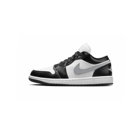 Jordan Air Jordan 1 Low top Vintage Basketball Shoes Unisex Black Gray