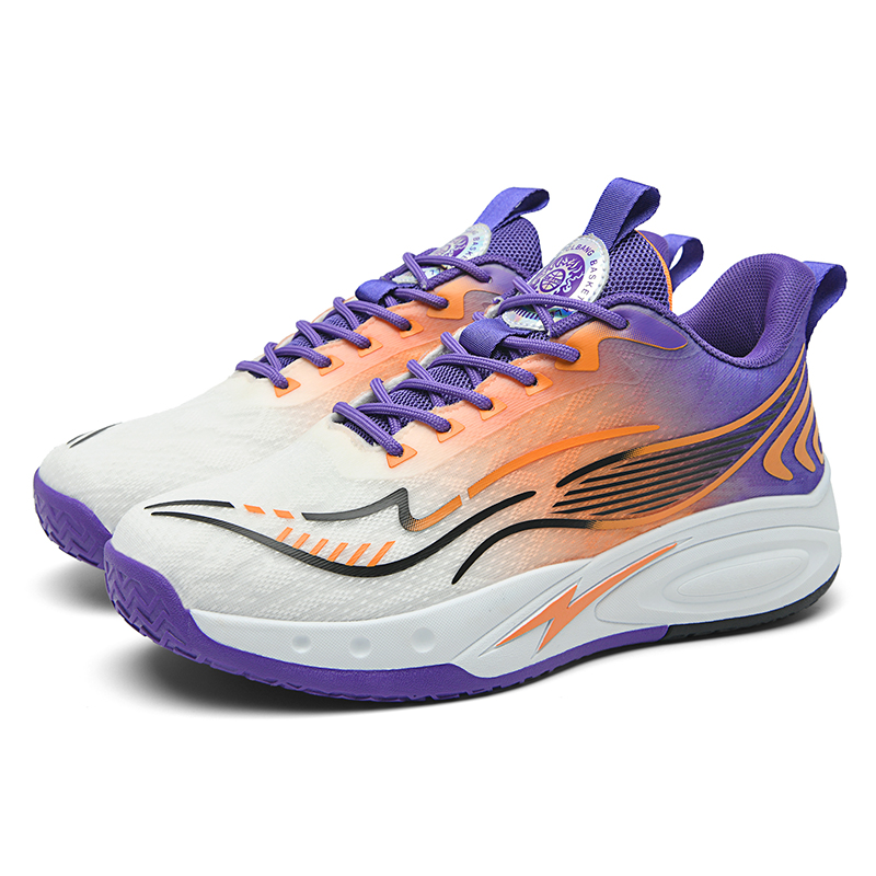 JINLAIKE Slip Resistant Abrasion Resistant Low top Basketball Shoes Unisex