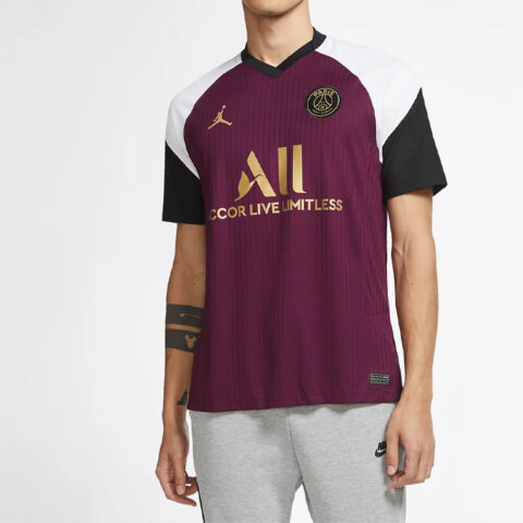Nike Soccer Jerseys Men’s Burgundy Moderate Straight Fit