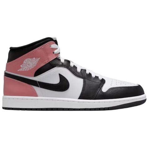 Jordan 1 Mid White Rust Pink Black