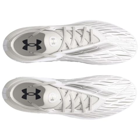 Under Armour MAGNETICO ELITE 4 FG Firm Ground Abrasion Resistant Soccer Shoes Men’s White