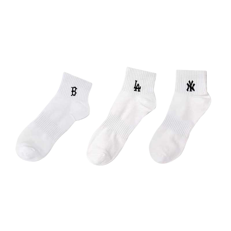 MLB SS25 Ankle Socks Unisex 3 Pack