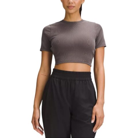 Lululemon Yoga T Shirts Women’s Crew Neck Moderate
