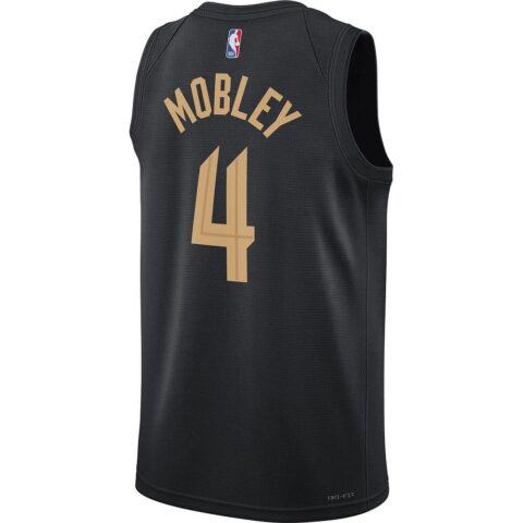 Nike Dri FitCleveland Cavaliers Evan Mobley Basketball Jersey Men’s Black