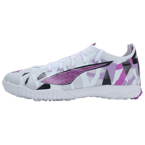 PUMA ULTRA 5 Soccer Shoes Unisex White Purple