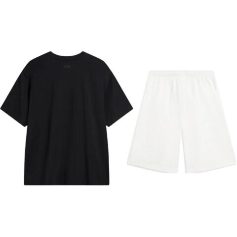 Li Ning Casual Sportswear Unisex Black+White