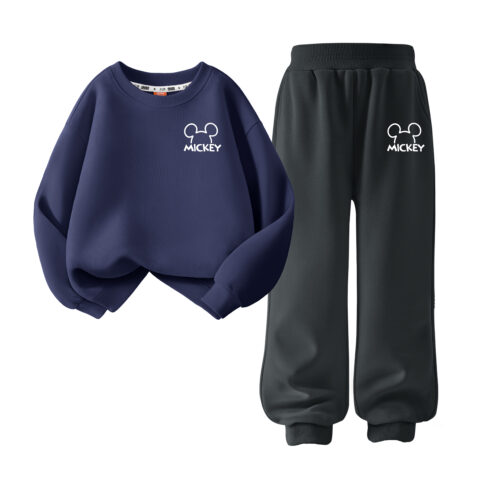 Disney Kids Casual Sportswear Crew Neck Moderate
