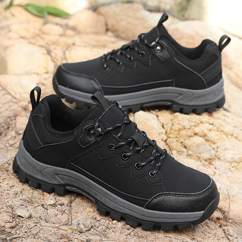 NMR Synthetic Leather Abrasion Resistant Waterproof Wear resistant And Waterproof Low top Mountaineering Shoes Men’s