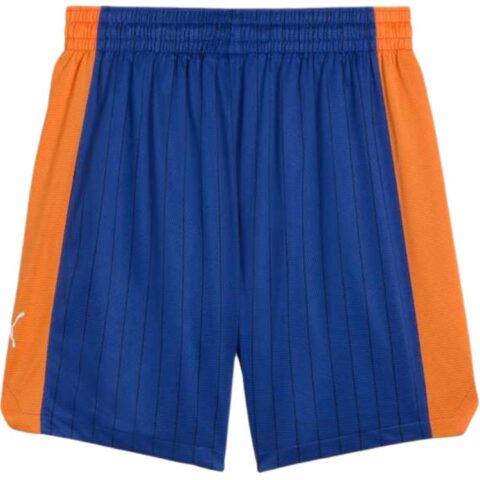 PUMA Basketball Shorts Men’s Blue Orange 02