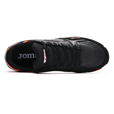 Joma TT Turf Artificial Turf Abrasion Resistant Five A Side Soccer Shoes Black Red