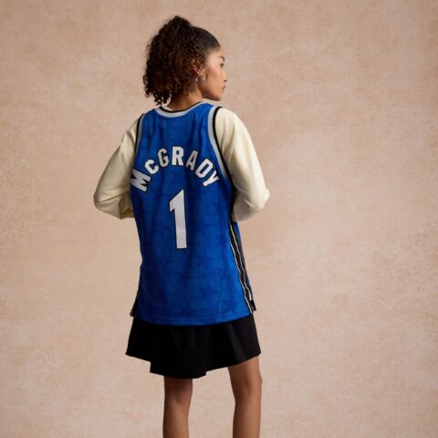 Mitchell Ness x NBA Swingman Basketball Jersey Unisex Blue