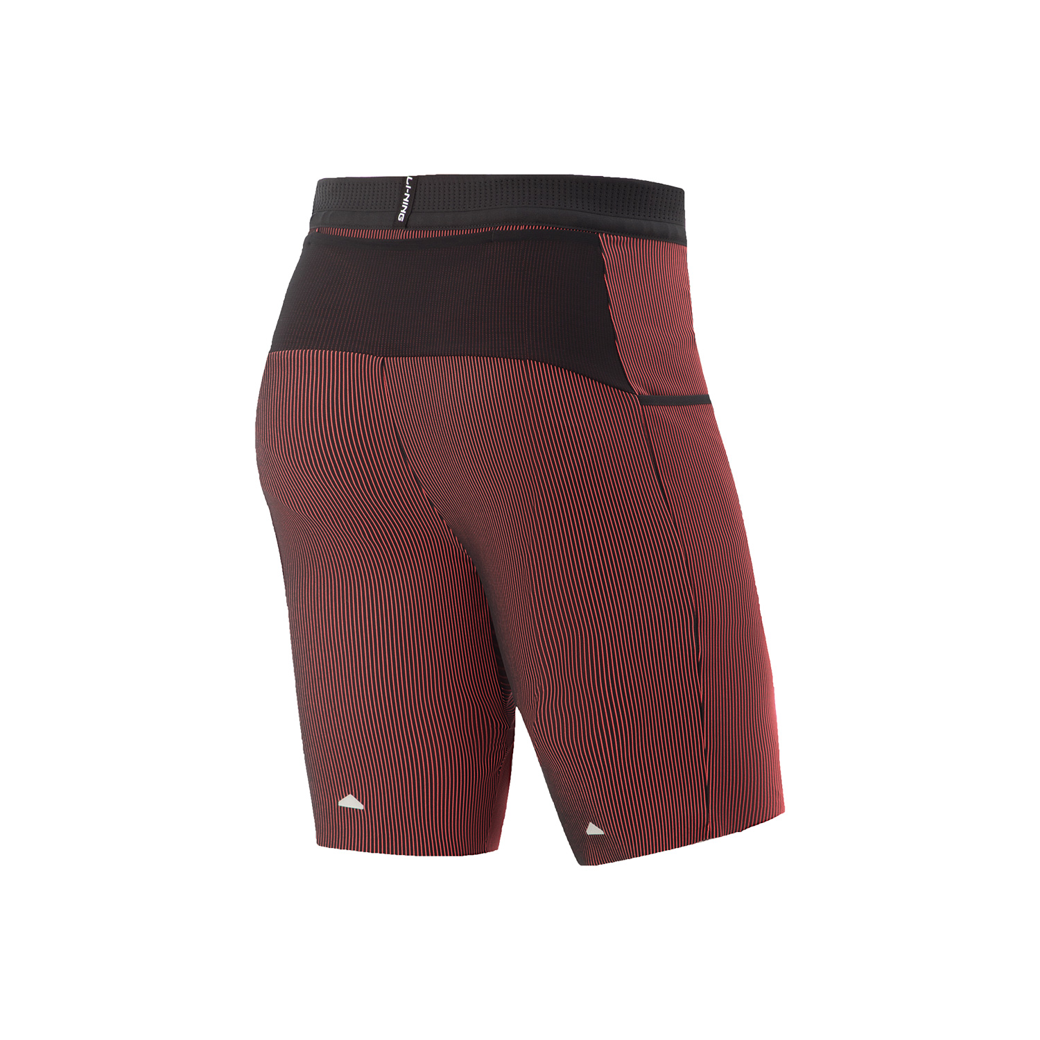 Li Ning Dragon Sparrow Running Shorts Men’s Black Red