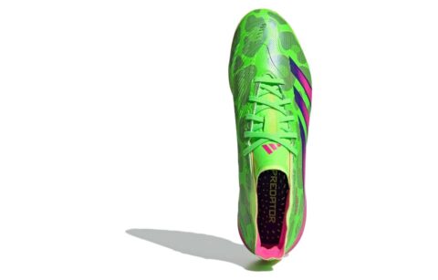 Adidas PREDATOR LEAGUE TF Turf Cushioning Abrasion Resistant Breathable Soccer Shoes Unisex Green Purple