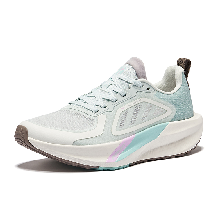 Erke Cushioning Rebound Low top City Commuting Running Shoes Women’s Snowflake Cream Azure