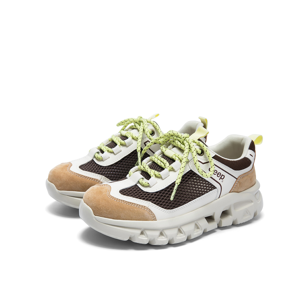 Jeep Cushioning Abrasion Resistant Slip Resistant Low top Mountaineering Shoes Women’s