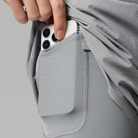 Saucony Running Shorts Men’s Stone Gray