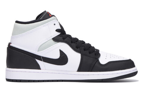 Jordan Air Jordan 1 Slip Resistant Abrasion Resistant Low top Vintage Basketball Shoes Men’s Black White