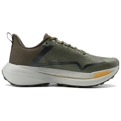 PEAK Cushioning Rebound Abrasion Resistant Slip Resistant Low top Running Shoes Men’s Light Army Green
