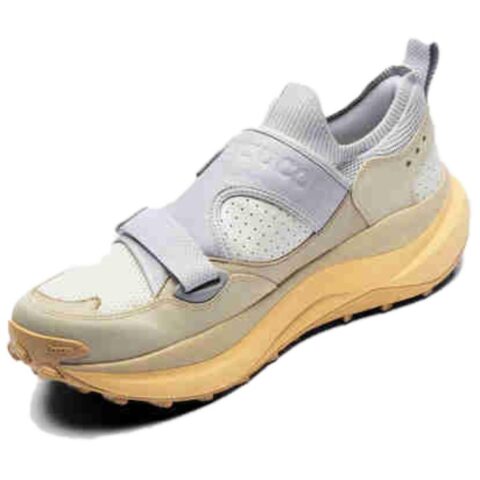 Saucony SlLO Comfortable Slip Resistant Abrasion Resistant Low top Running Shoes Unisex Beige Blue