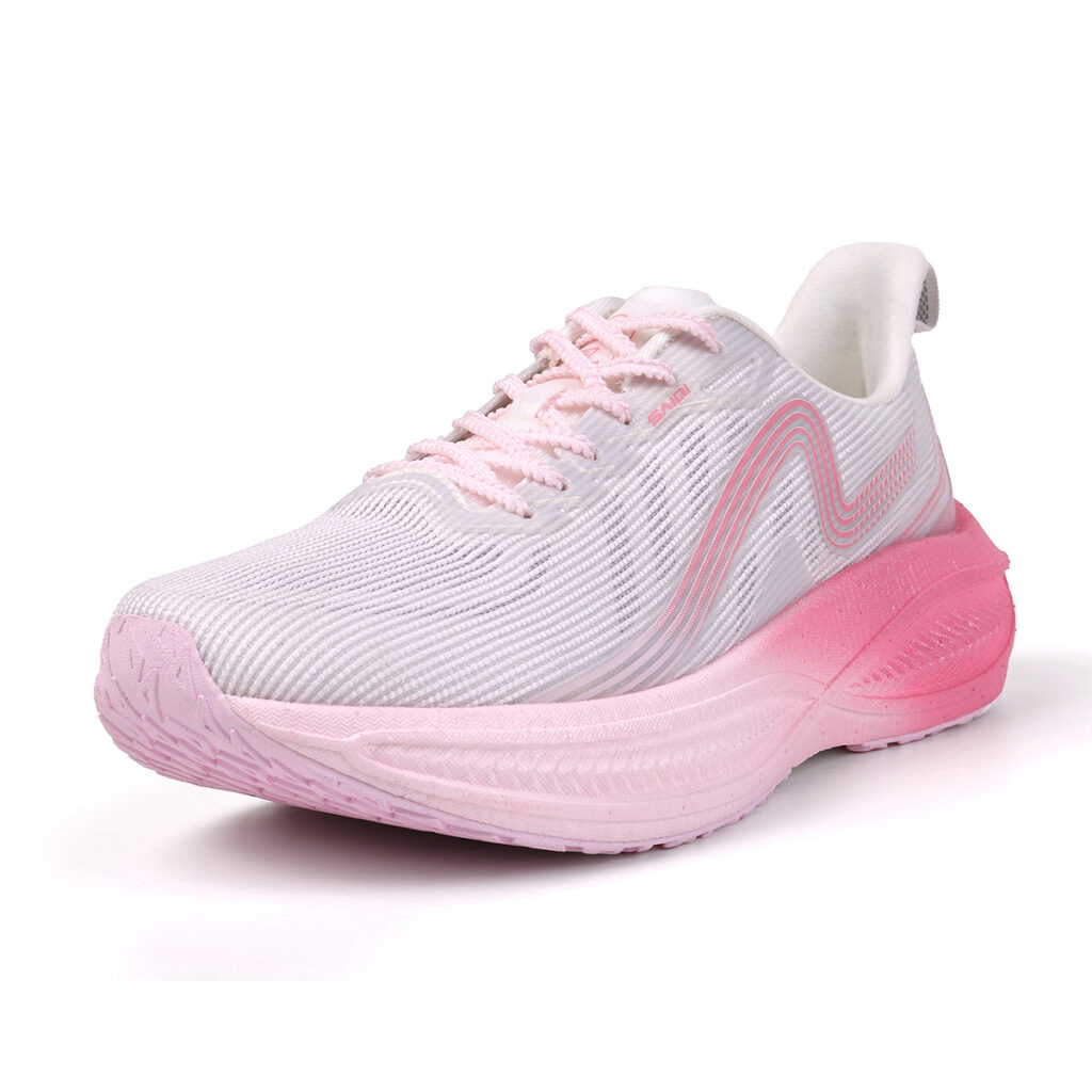 SAIQI Low top Supercritical Casual Running Shoes Unisex Pink Swift