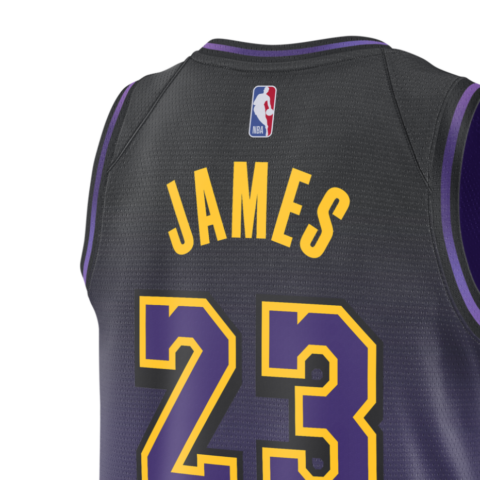 Nike LeBron James Los Angeles Lakers 2024/25 City Edition Men’s Nike Dri FIT Nba Swingman Jersey