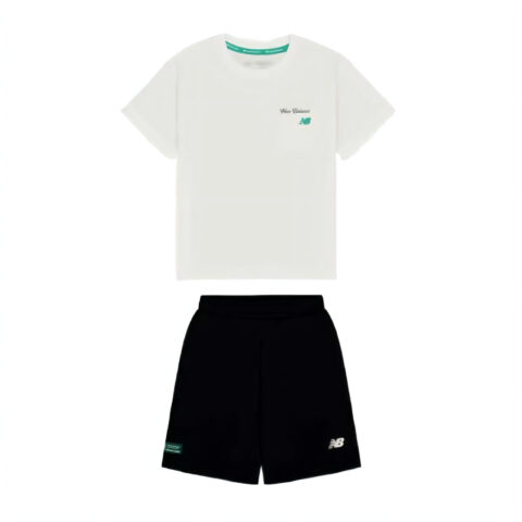 New Balance Casual Sportswear NB 2 Piece Set White Children Aged 3 7 Years Old