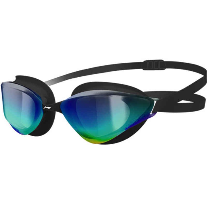 Li Ning Swim Goggles Coating HD Anti Fog Waterproof, Competition Training Special Swim Glass Swimming Cap Set