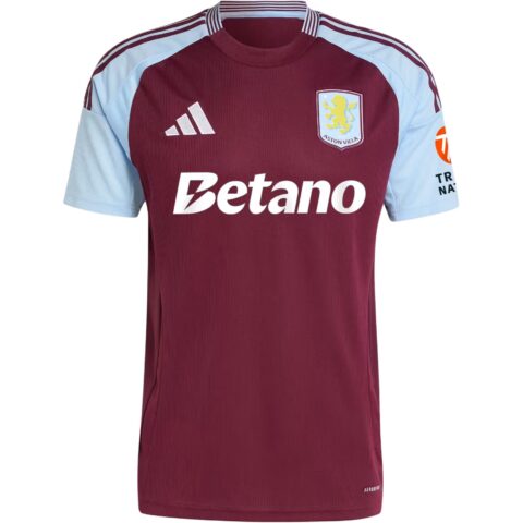 Adidas Free Shipping With AdiClub Aston Villa Fc 24/25 Home Jersey