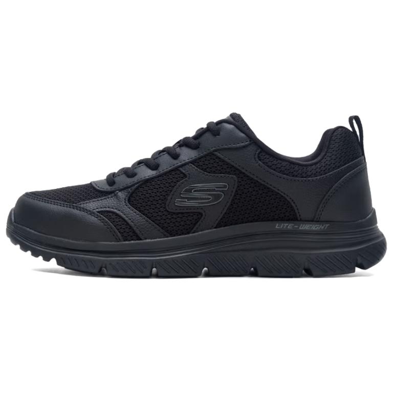 Skechers BURNS 2.0 Abrasion Resistant Breathable Running Shoes Men’s Black