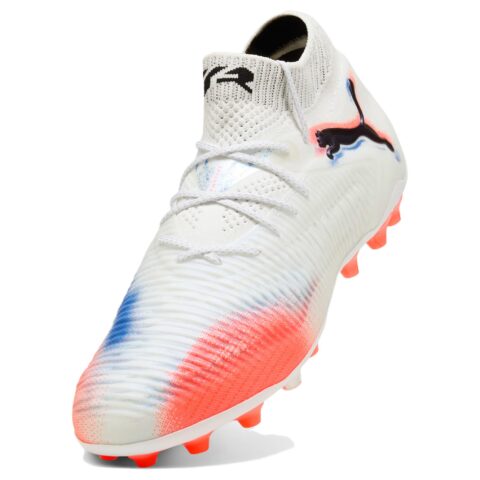PUMA Future 8 Ultimate Soccer Shoes Unisex White Red