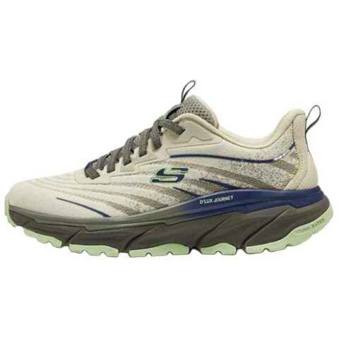 Skechers D’LUX JOURNEY Abrasion Resistant Low top Outdoor Shoes Men’s Beige Blue