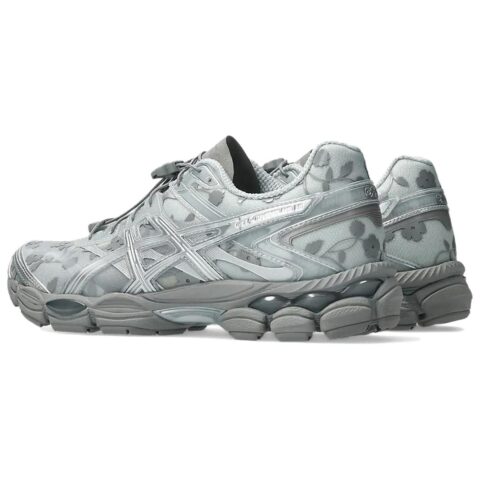 CECILIE BAHNSEN x ASICS Gel Cumulus 16 Mesh, Textile, Synthetic Leather Low top Running Shoes Women’s Gray Silver