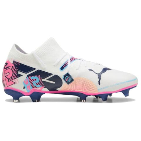 PUMA Future 7 Match Volume Up FG/AG ‘White Luminous Blue Pink’