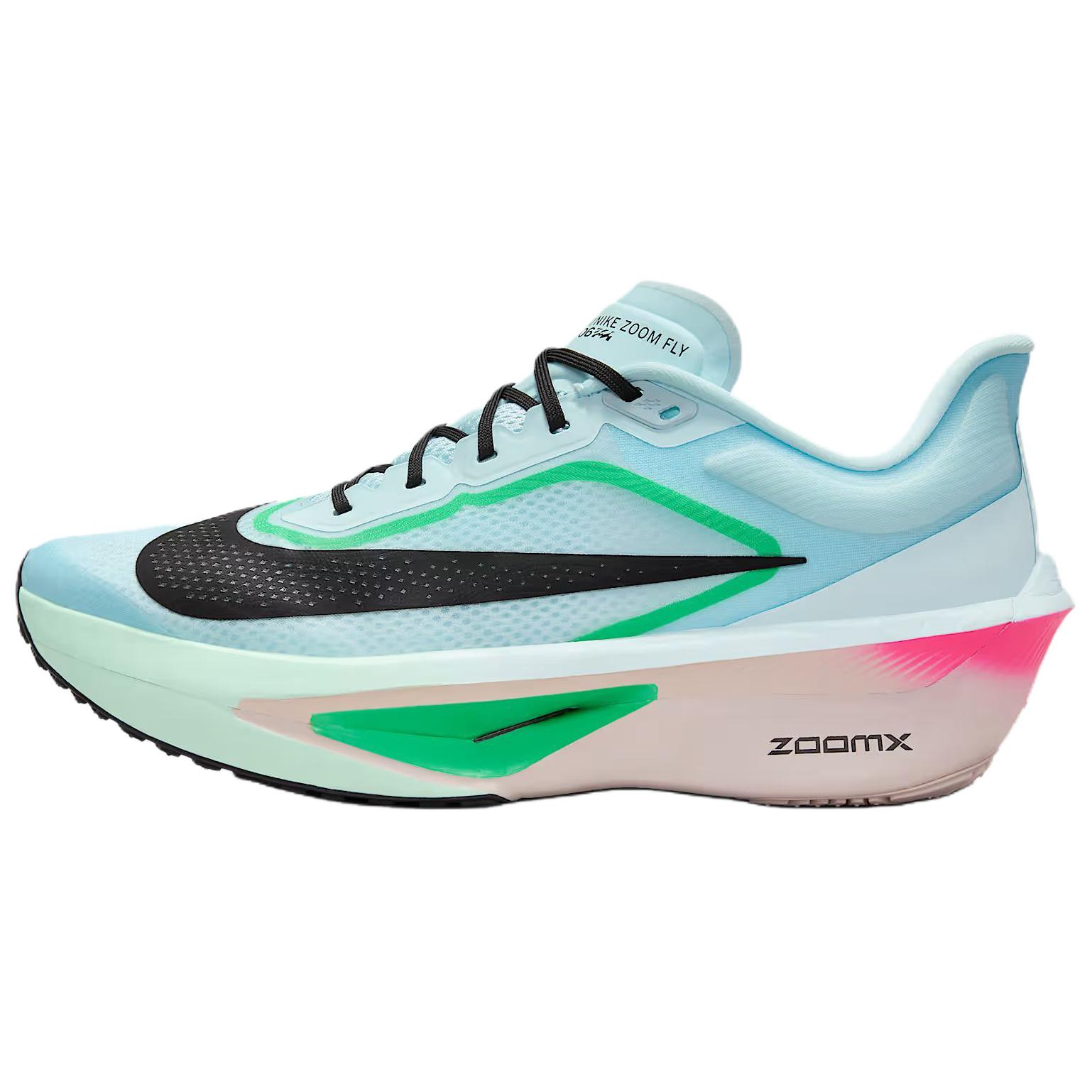 Nike Zoom Fly 6 Abrasion Resistant Low top Casual Marathon Running Shoes Men’s Blue