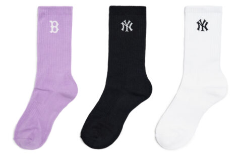MLB Knee High Socks Unisex 3 Pack