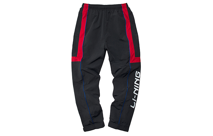 Li Ning Paris Fashion Week Collection Sports Pants Unisex Standard Black Moderate