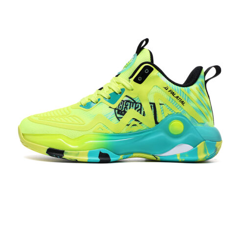 PALATIAL Slip Resistant Abrasion Resistant High top Basketball Shoes Men's