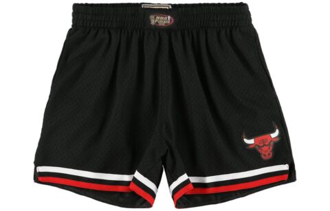 Mitchell Ness Sports Shorts Bulls Team Men's Black