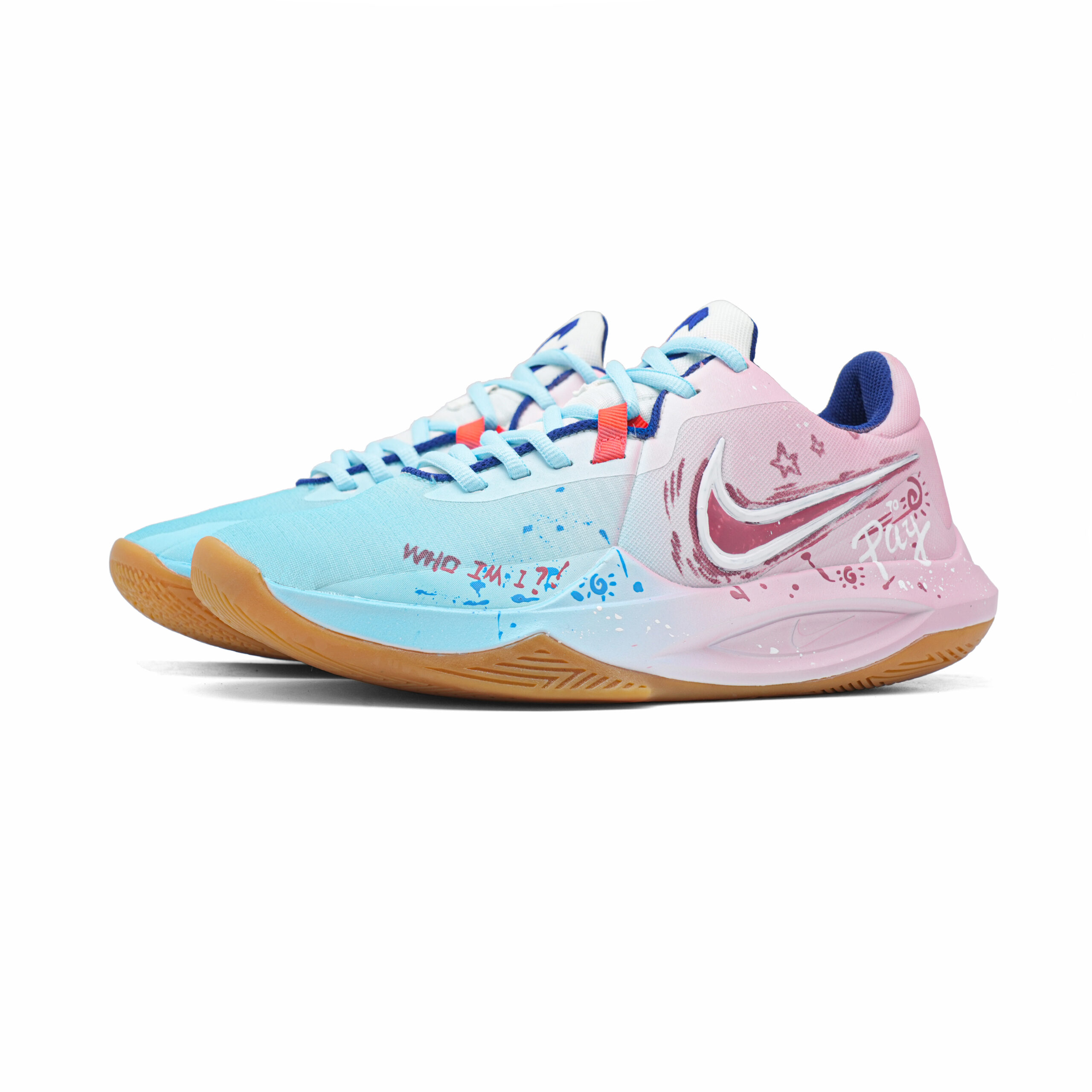 Nike Precision 6 Cushioning Abrasion Resistant Cushioning, Wear Resistant Low top Basketball Shoes Men’s