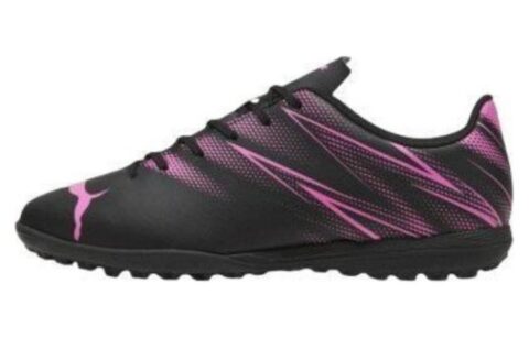PUMA Attacanto AG Artificial Ground Soccer Shoes Men’s Black Purple