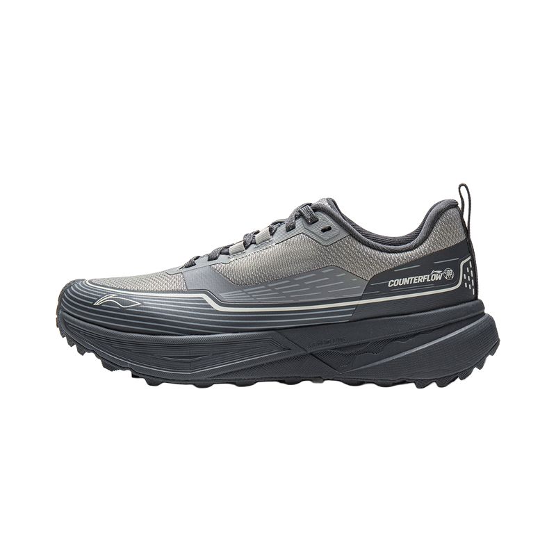 Li Ning Outdoor CF Tracing, Inter Industry Cushioning Abrasion Resistant Rebound Low top Hiking Shoes Unisex